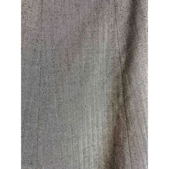 Tweed A-line Skirt with Silver Pin stripes 6P - Picture 2 of 5